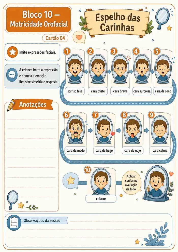 Bloco 10 — Motricidade Orofacial